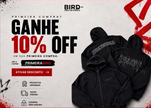 Prévia da loja online Bird Company